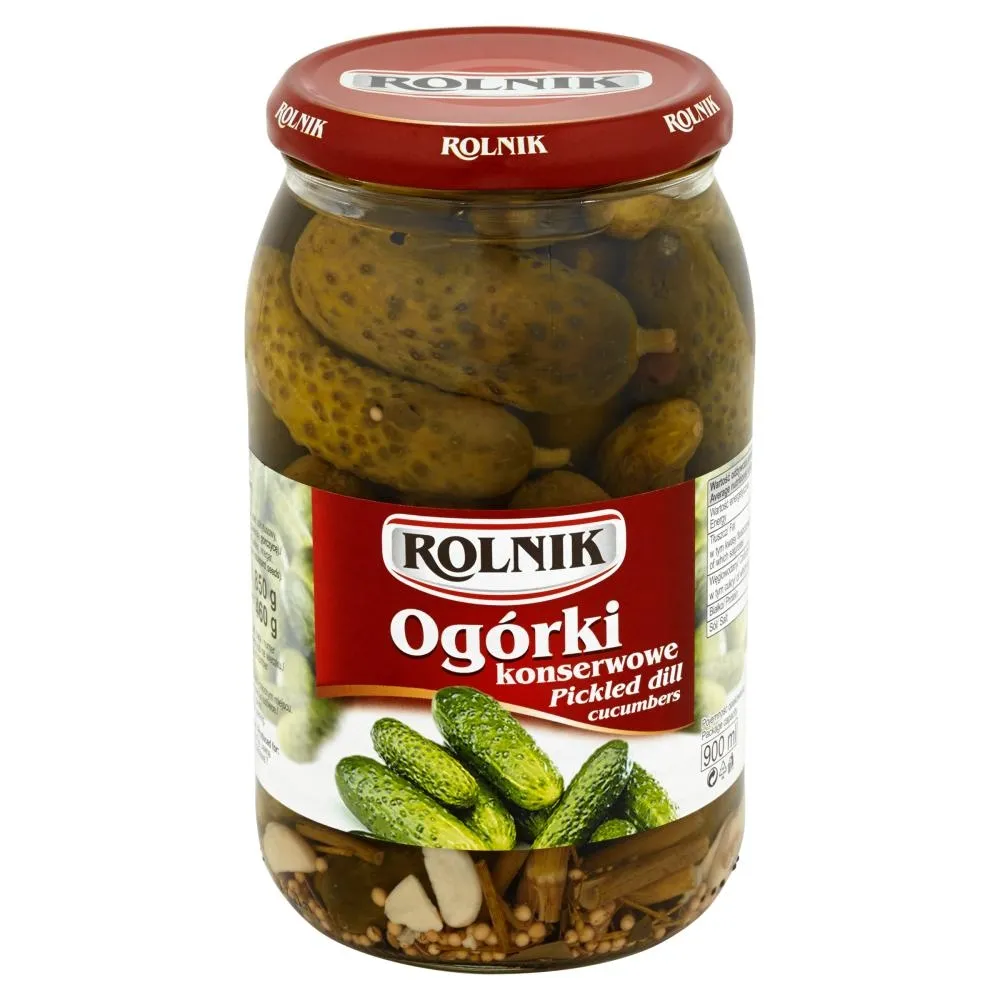 Rolnik Ogórki konserwowe 850 g