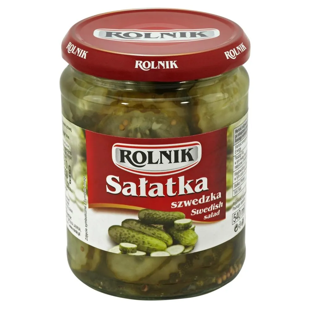 Rolnik Sałatka szwedzka 510 g