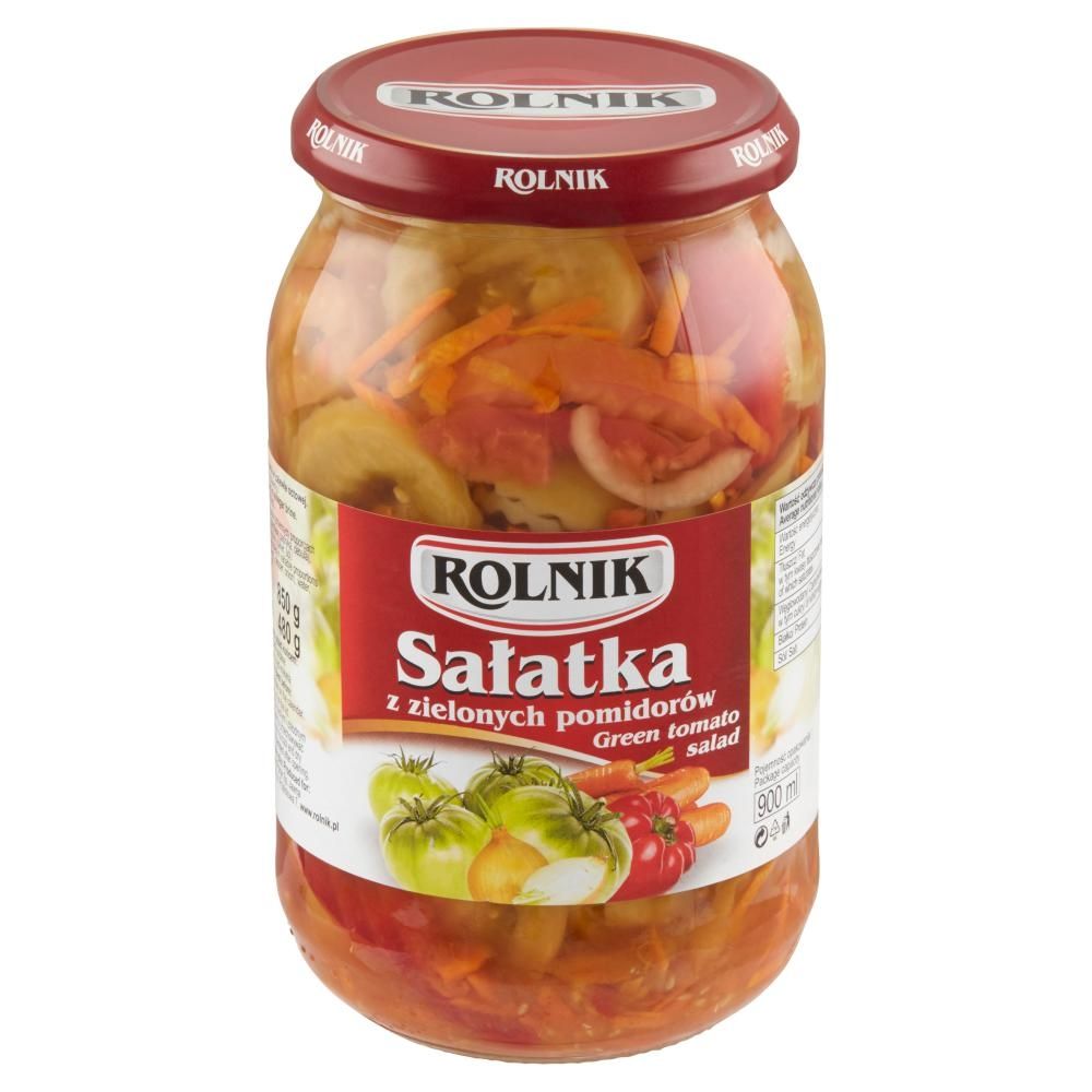 Rolnik Sałatka z zielonych pomidorów 850 g