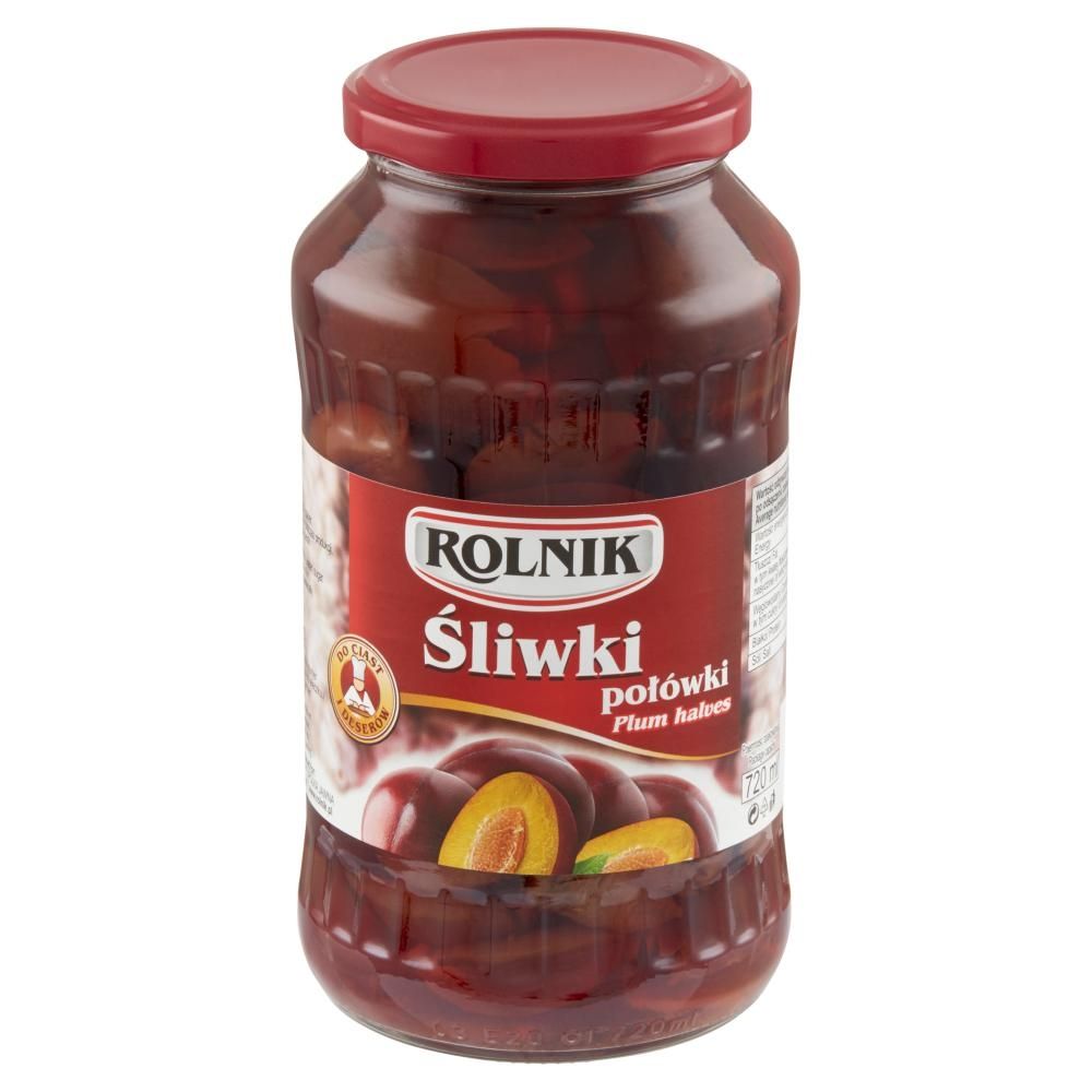 Rolnik Śliwki połówki 700 g