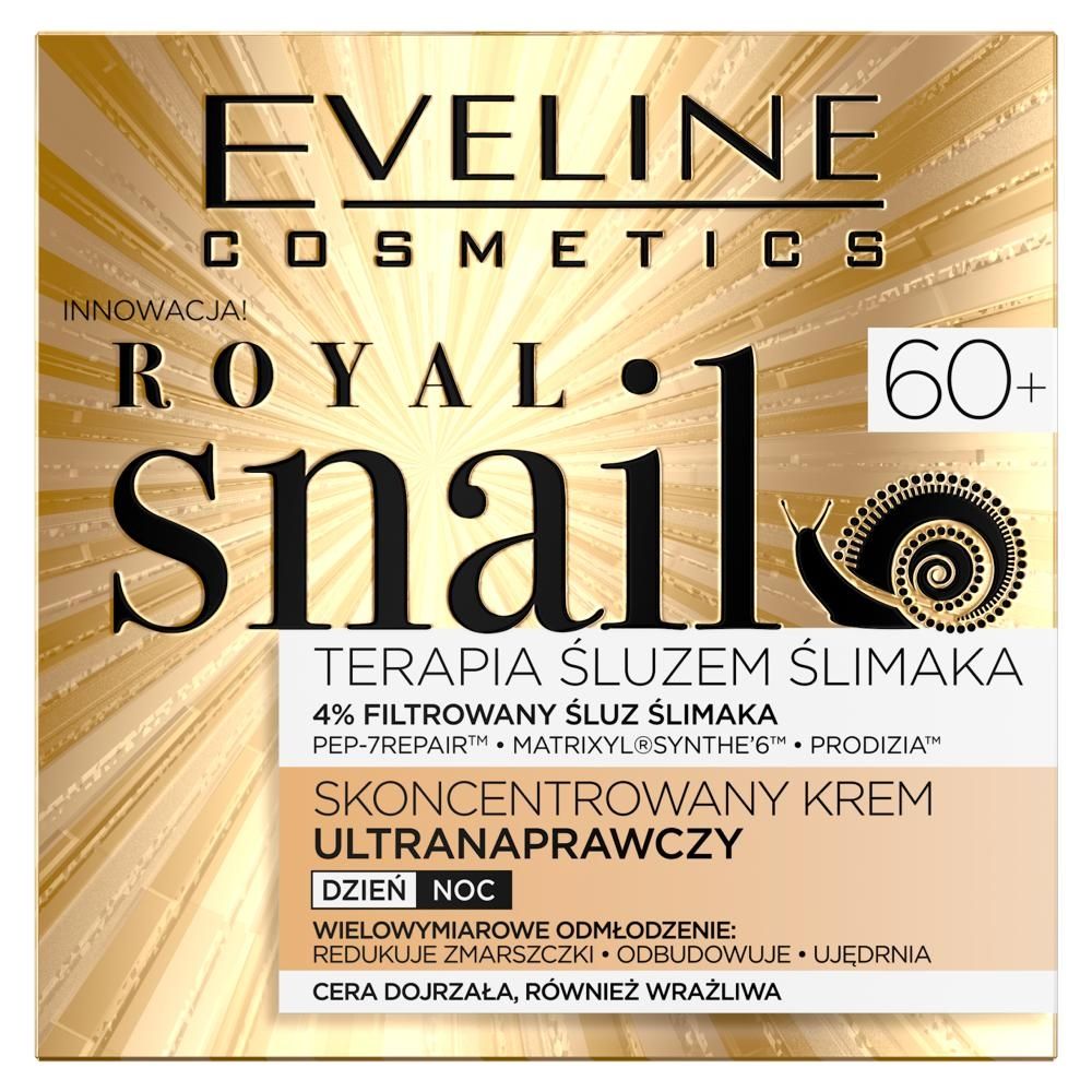 Royal Snail Skoncentrowany krem ultranaprawczy 60+