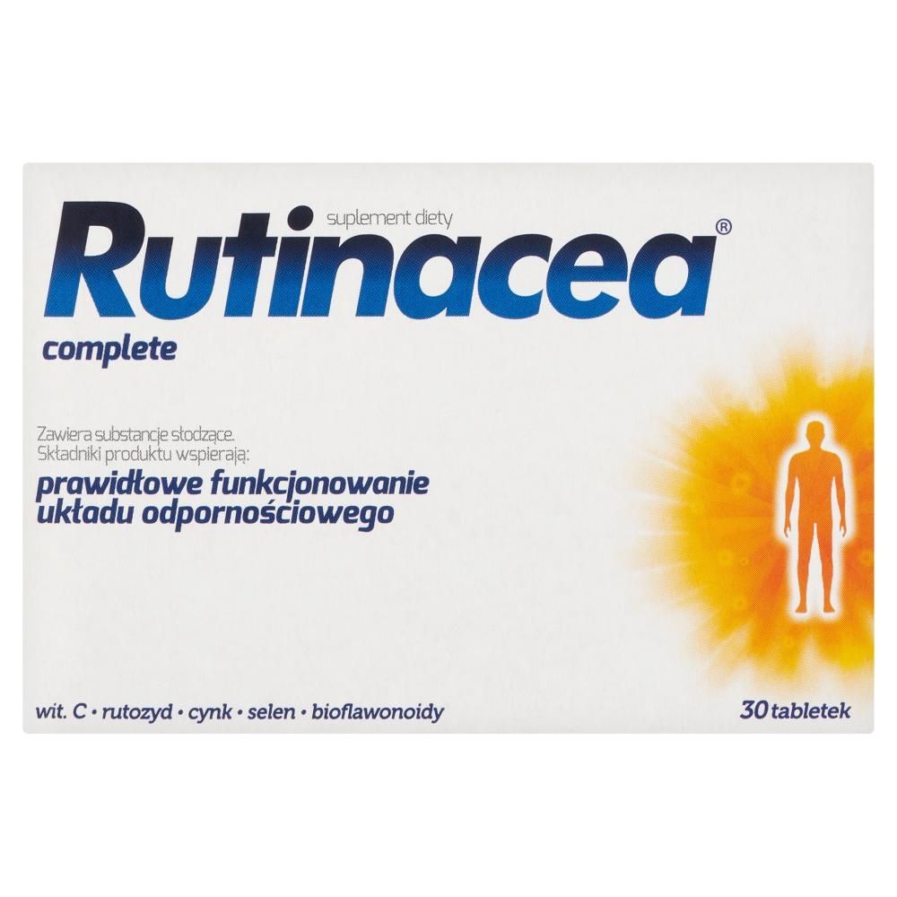 Rutinacea complete Suplement diety 30 sztuk