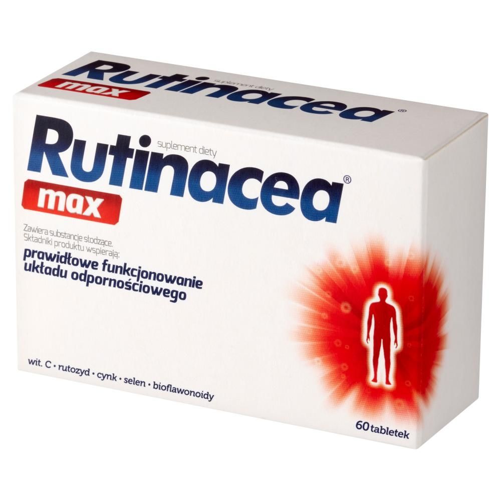 Rutinacea Max Suplement diety 60 sztuk