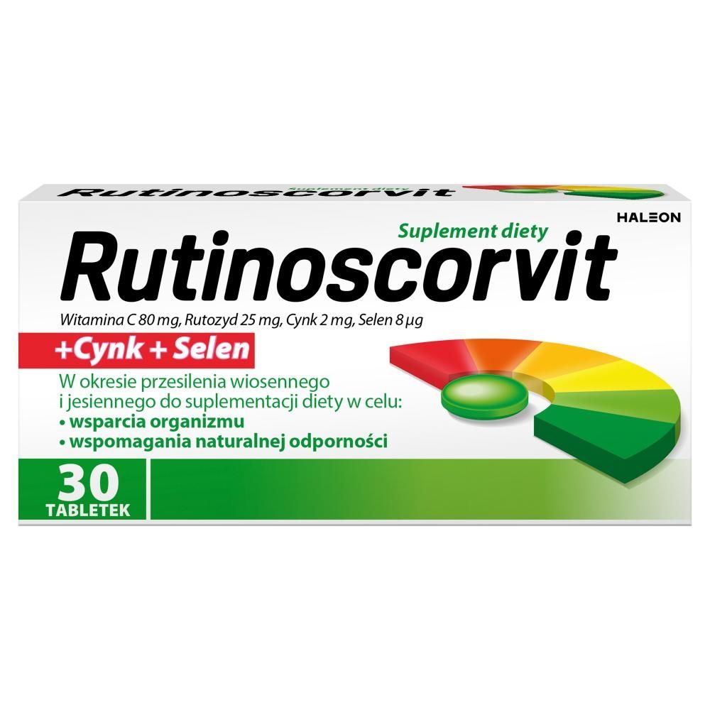 Rutinoscorvit Suplement diety 6 g (30 x 200 mg)