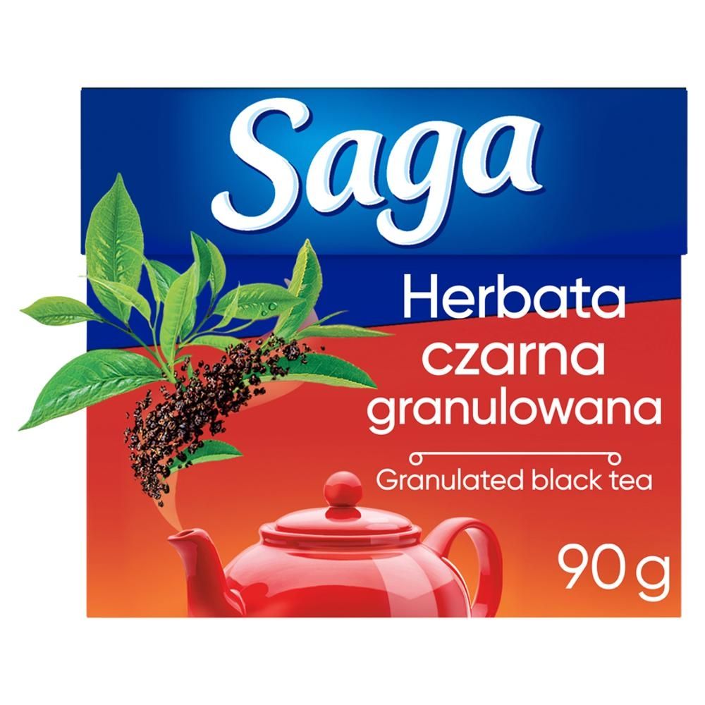 Saga Herbata czarna granulowana 90 g