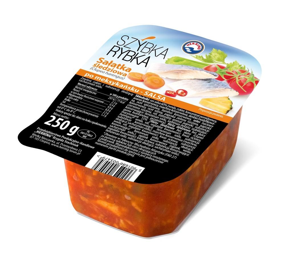 Sałatka śledziowa po meksykańsku - SALSA 250 g