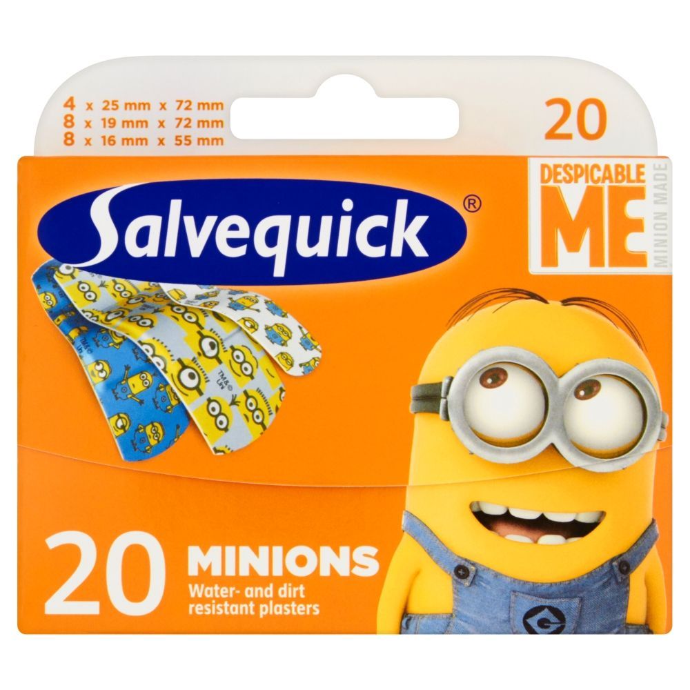 Salvequick Minionki Plastry 20 sztuk