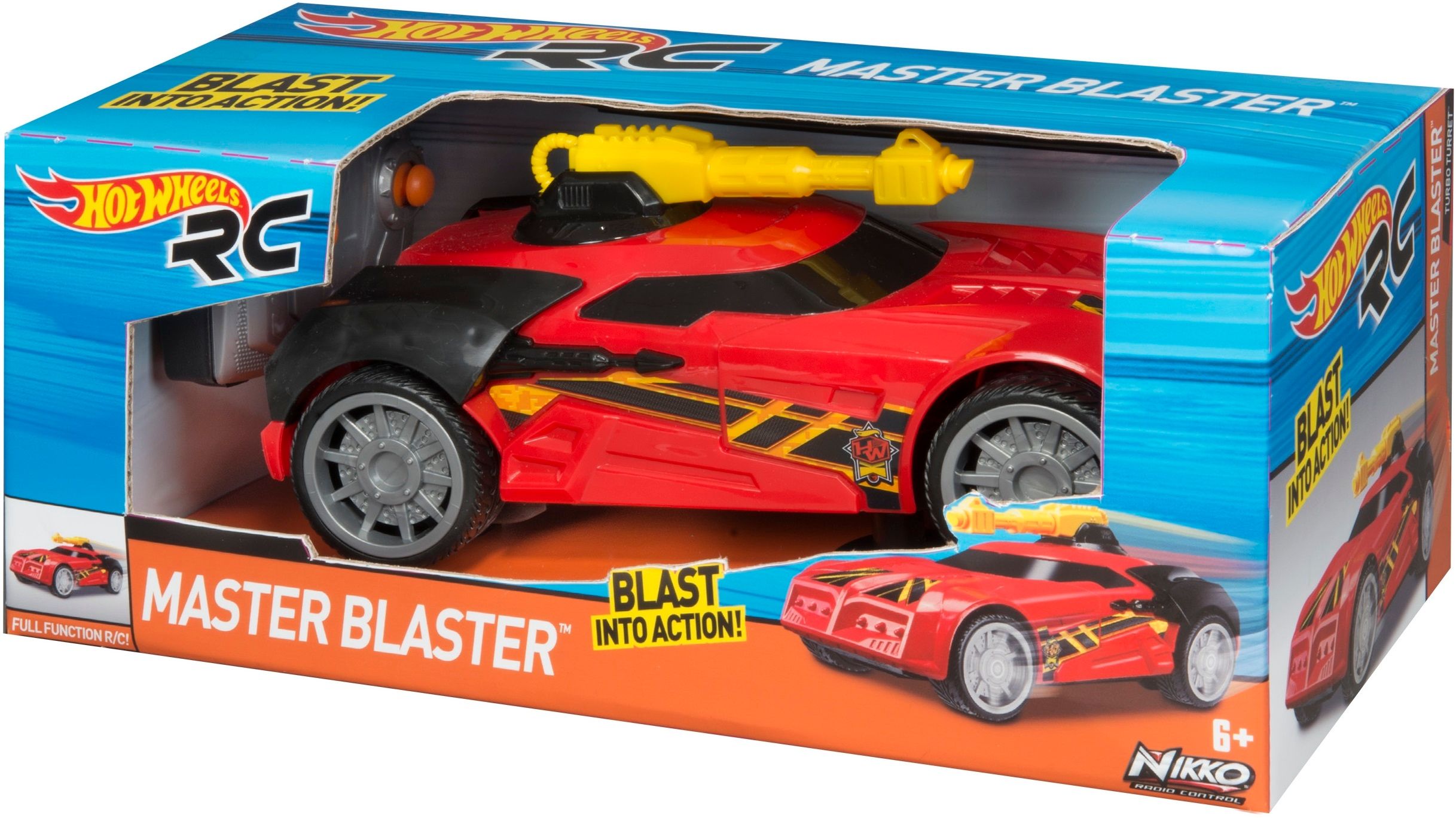 Samochód HOT WHEELS Master blaster Czerwony