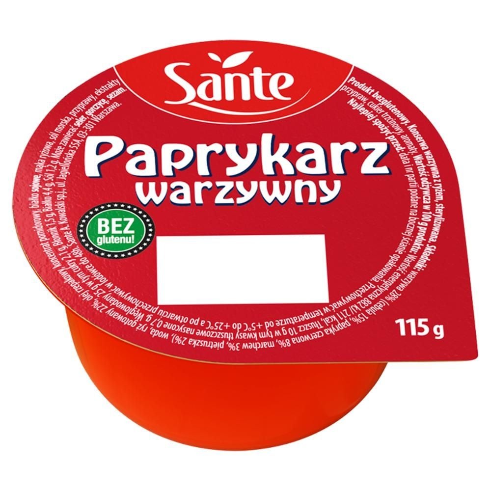 Sante Paprykarz warzywny 115 g