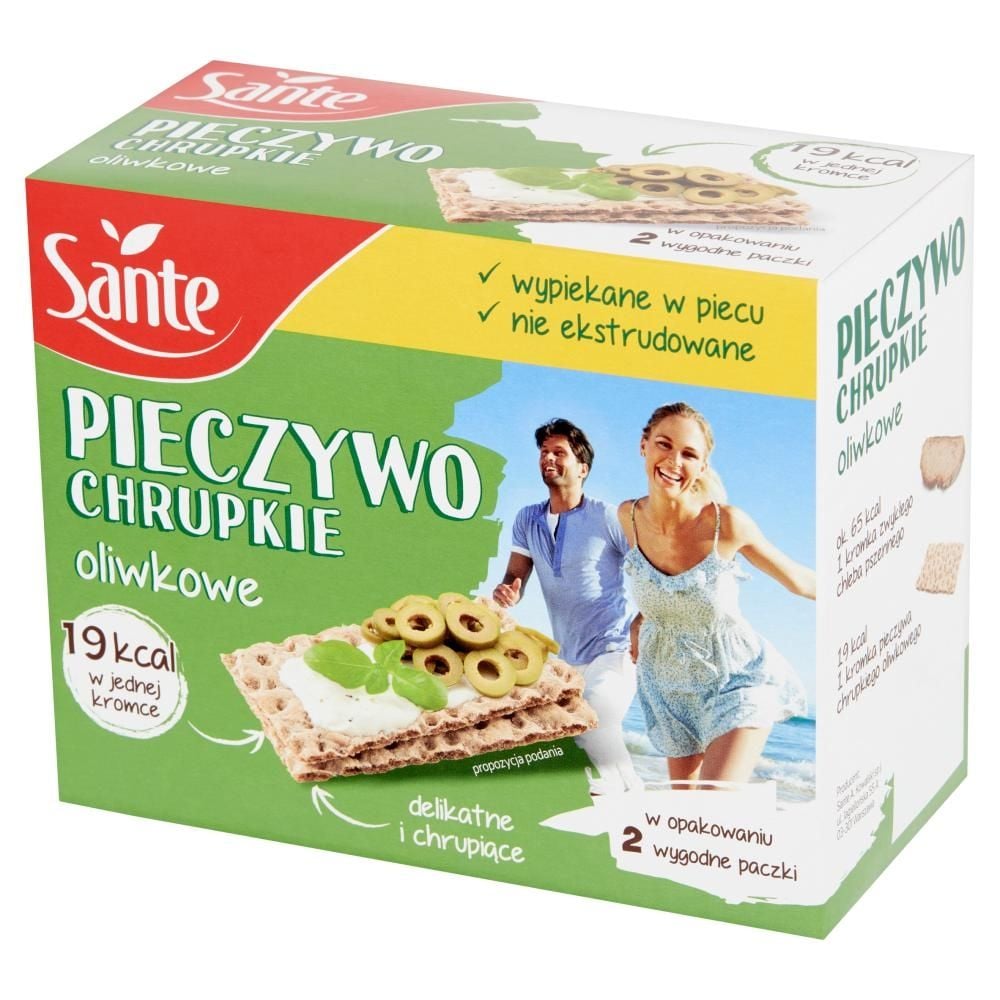 Sante Pieczywo chrupkie oliwkowe 150 g