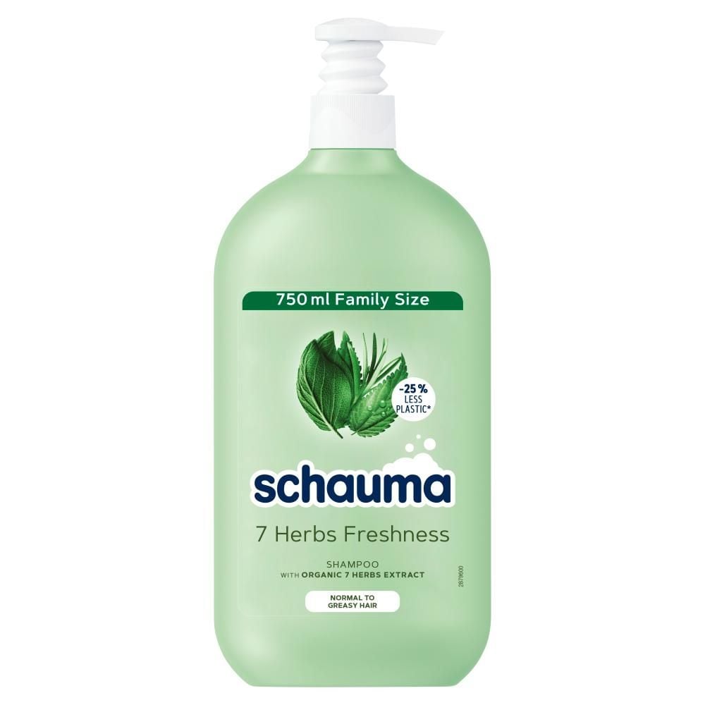 Schauma 7 Herbs Frechness Szampon do włosów normalnych i przetłuszczających się 750 ml