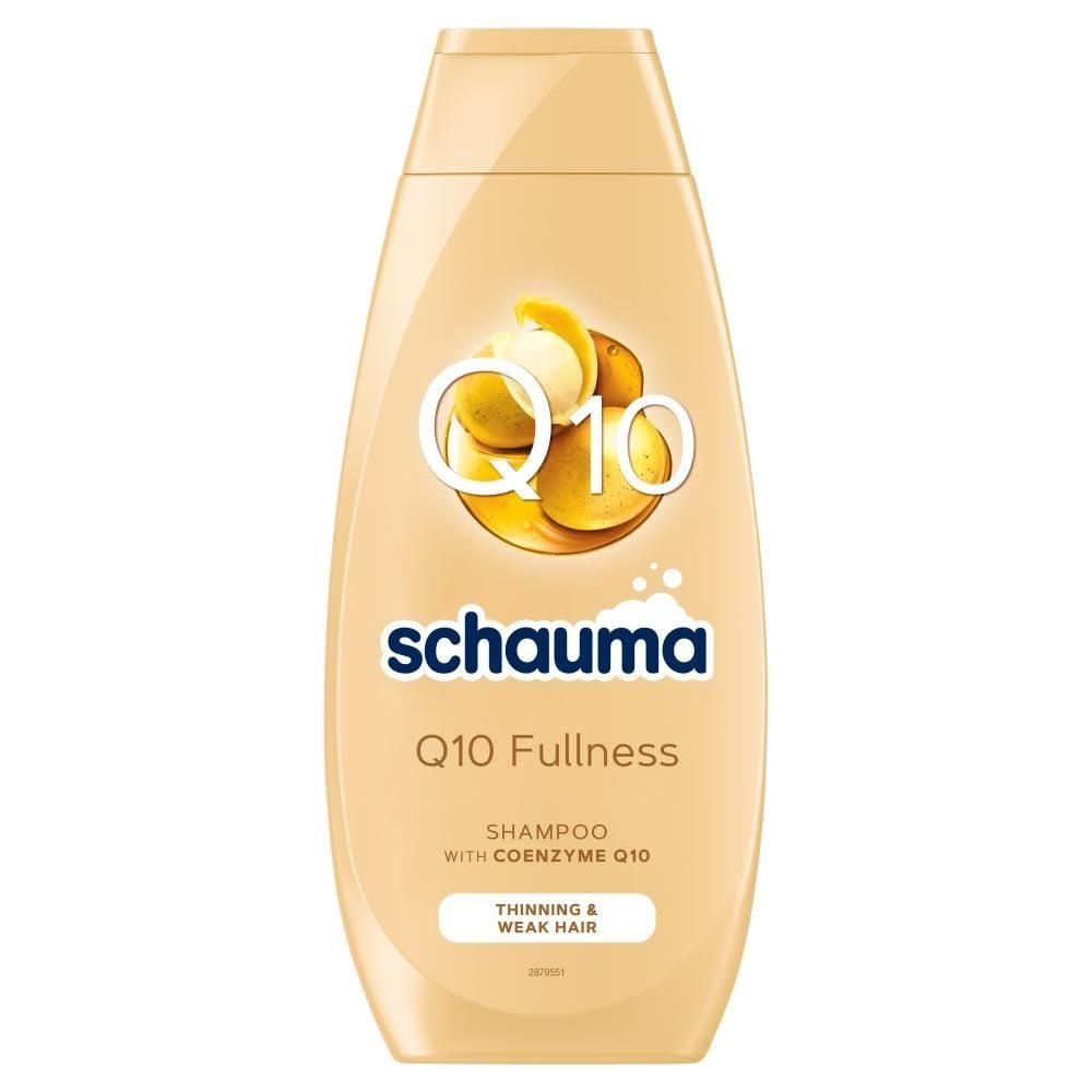 Schauma Q10 Fullness Szampon do włosów cienkich i osłabionych odbudowujący 400 ml