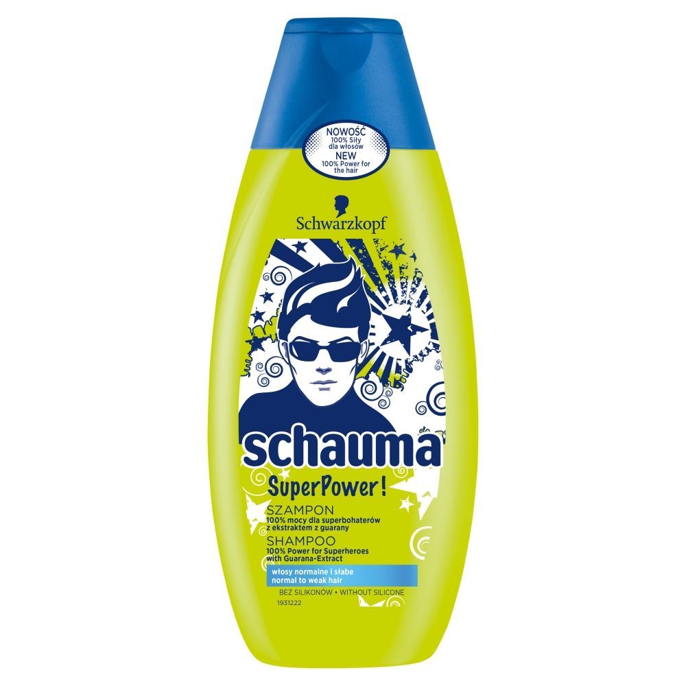 Schauma Super Power Szampon 400 ml