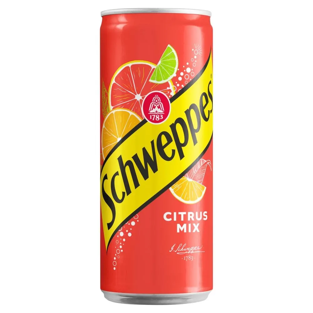 Schweppes Citrus Mix Napój gazowany 330 ml