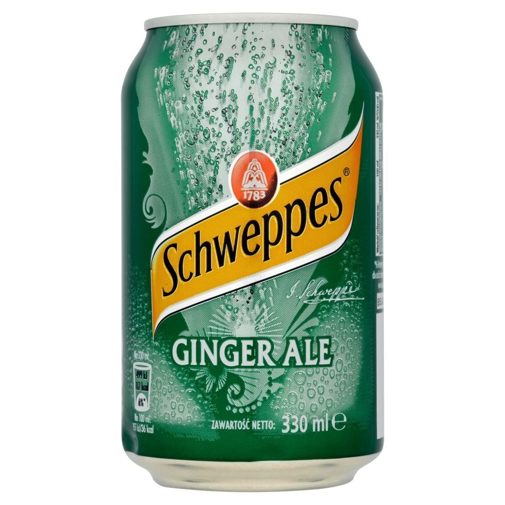 Schweppes Ginger Ale Napój gazowany 330 ml