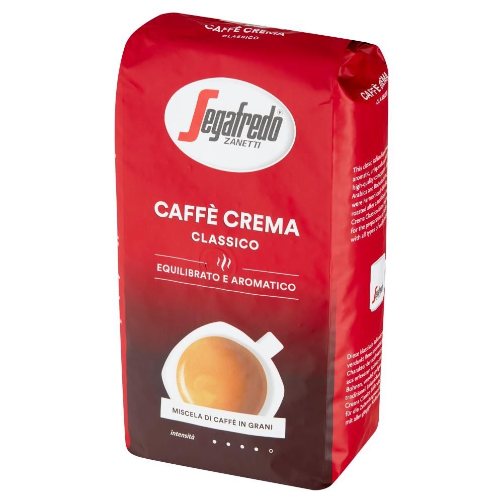 Segafredo Zanetti Caffè Crema Classico Kawa palona ziarnista 1000 g