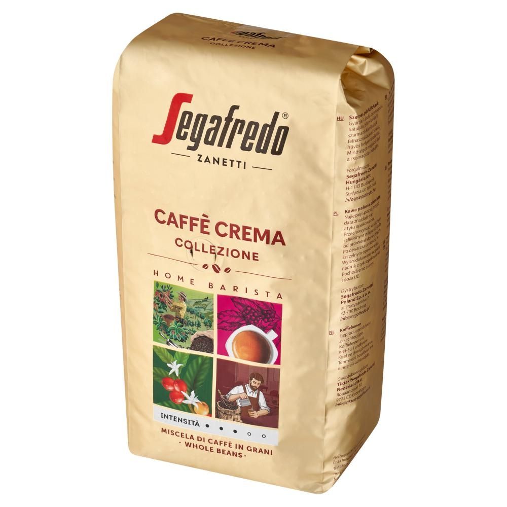 Segafredo Zanetti Caffè Crema Collezione Kawa palona ziarnista 1000 g