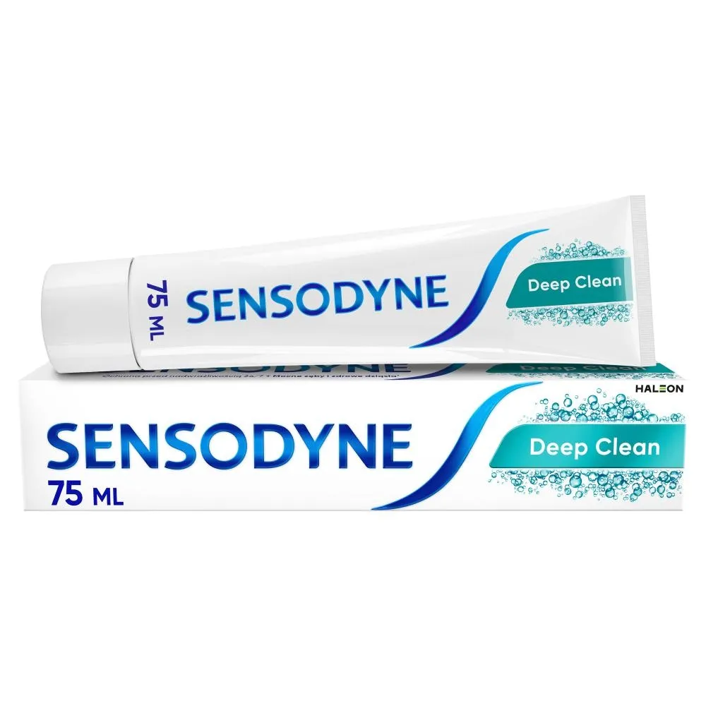 Sensodyne Deep Clean Pasta do zębów z fluorkiem 75 ml