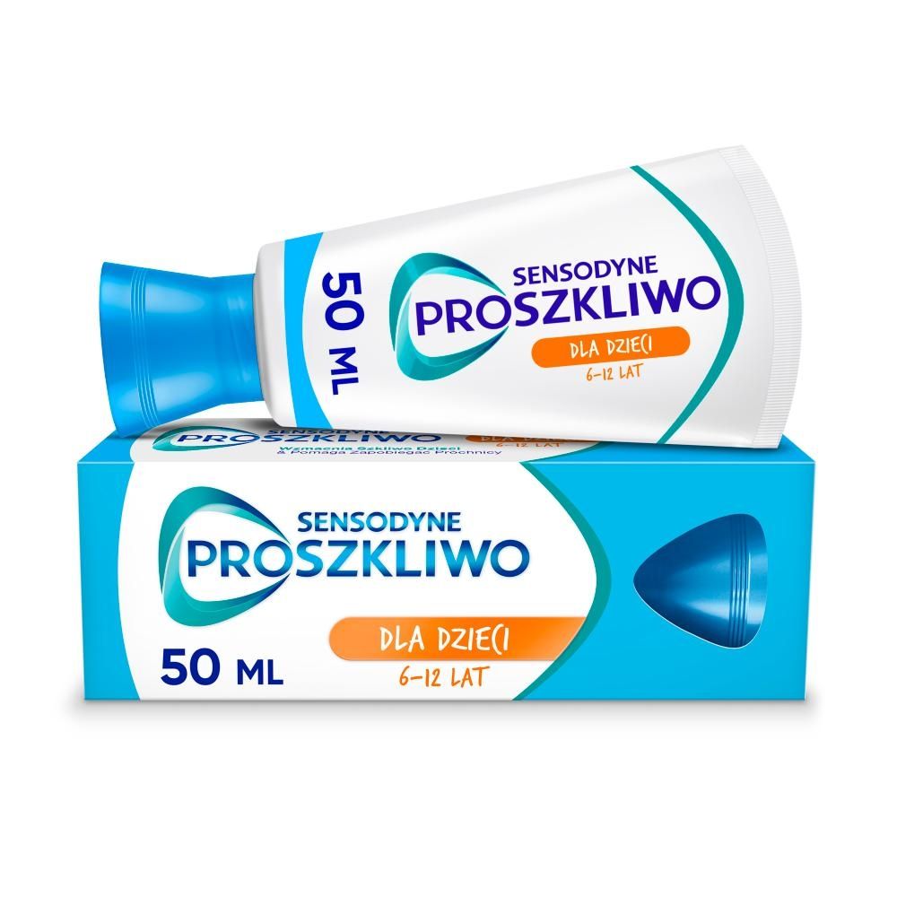 Sensodyne ProSzkliwo Pasta do zębów z fluorkiem dla dzieci 6-12 lat 50 ml