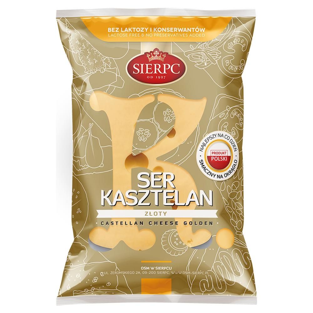 Sierpc Ser kasztelan złoty 250 g