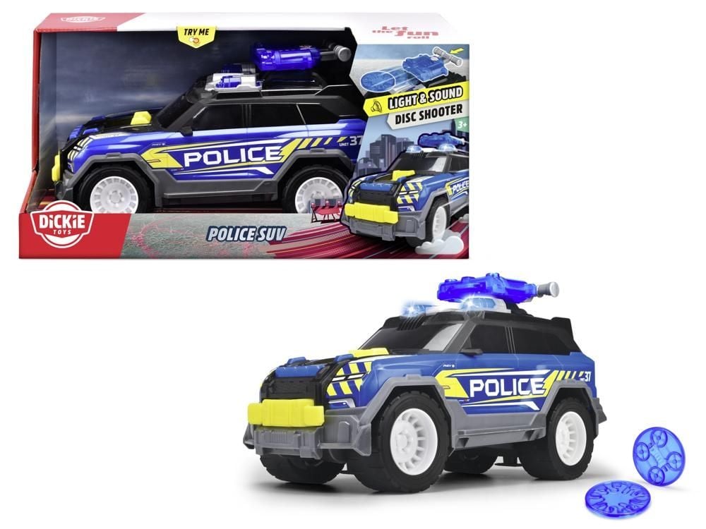 Simba Dickie Action Series Policja SUV niebieski 30 cm