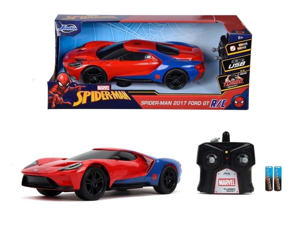 Simba JADA Marvel Spider-Man RC Ford GT 1:16