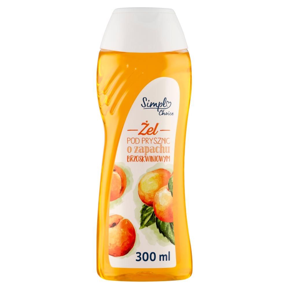 Simpl Choice Żel pod prysznic o zapachu brzoskwiniowym 300 ml