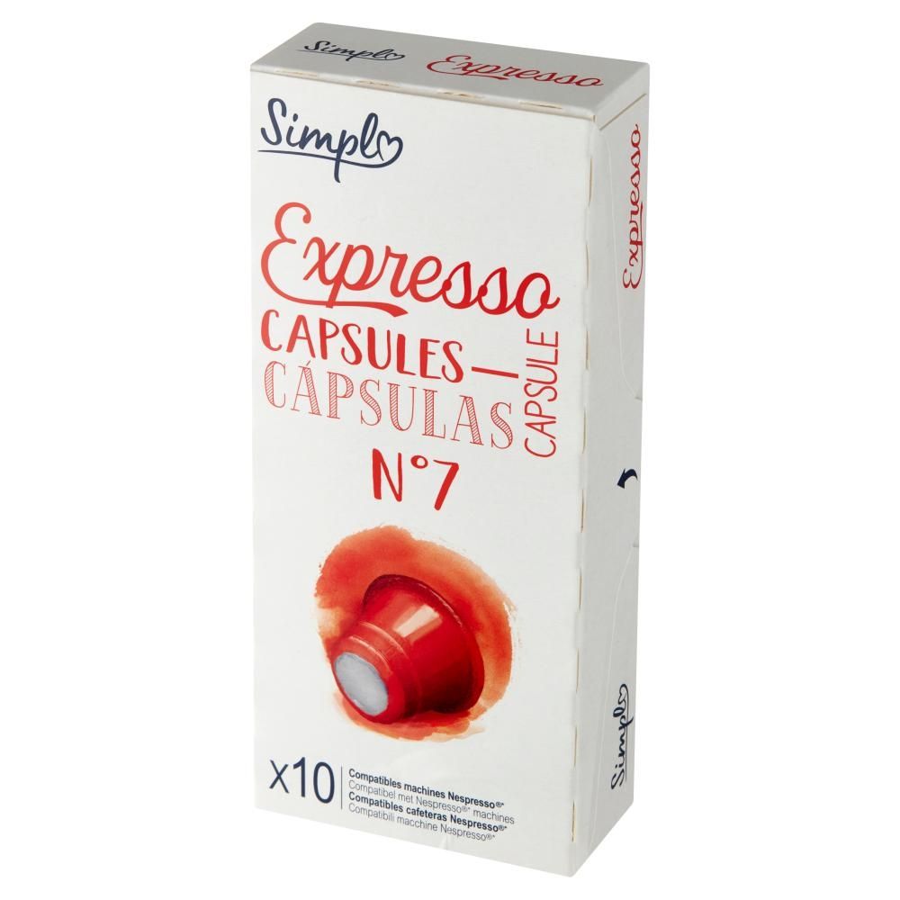 Simpl Espresso Kapsułki kawy mielonej 50 g (10 sztuk)