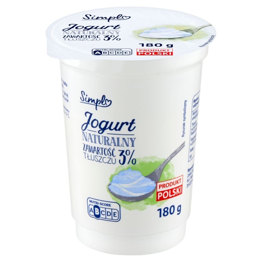 Simpl Jogurt naturalny 180 g