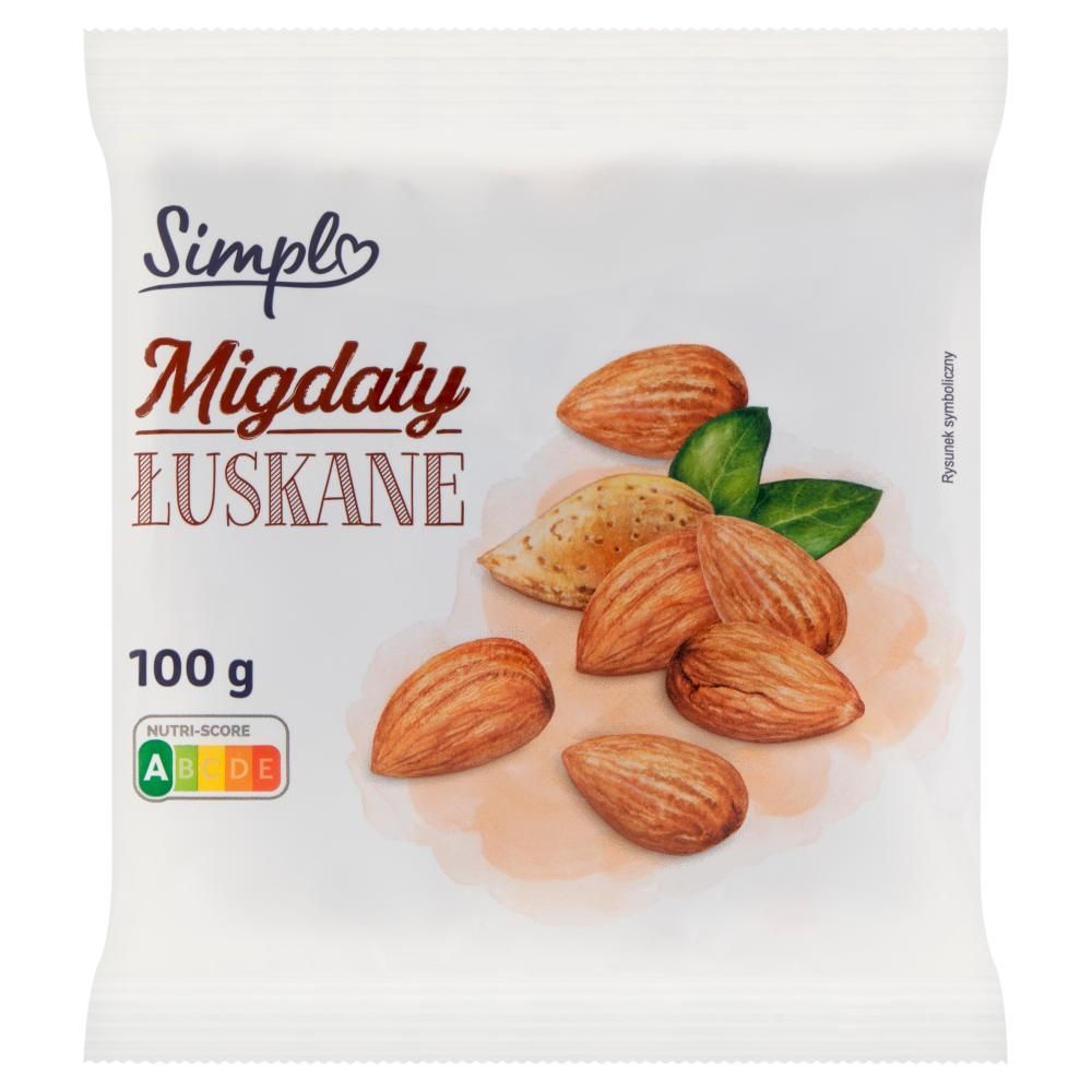 Simpl Migdały łuskane 100 g