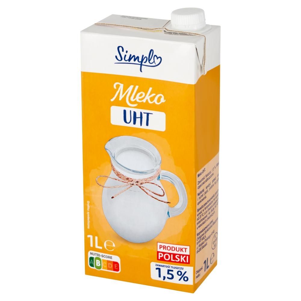 Simpl Mleko UHT 1,5 % 1 l