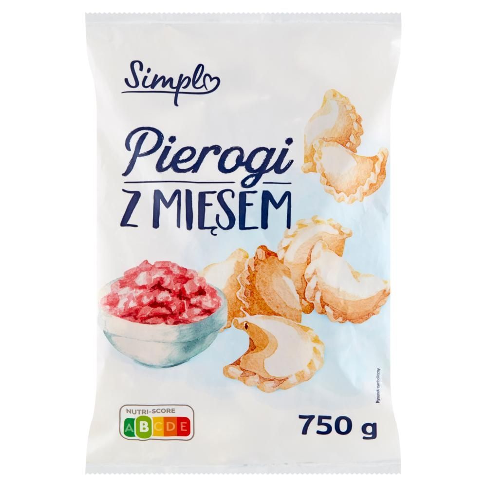 Simpl Pierogi z mięsem 750 g