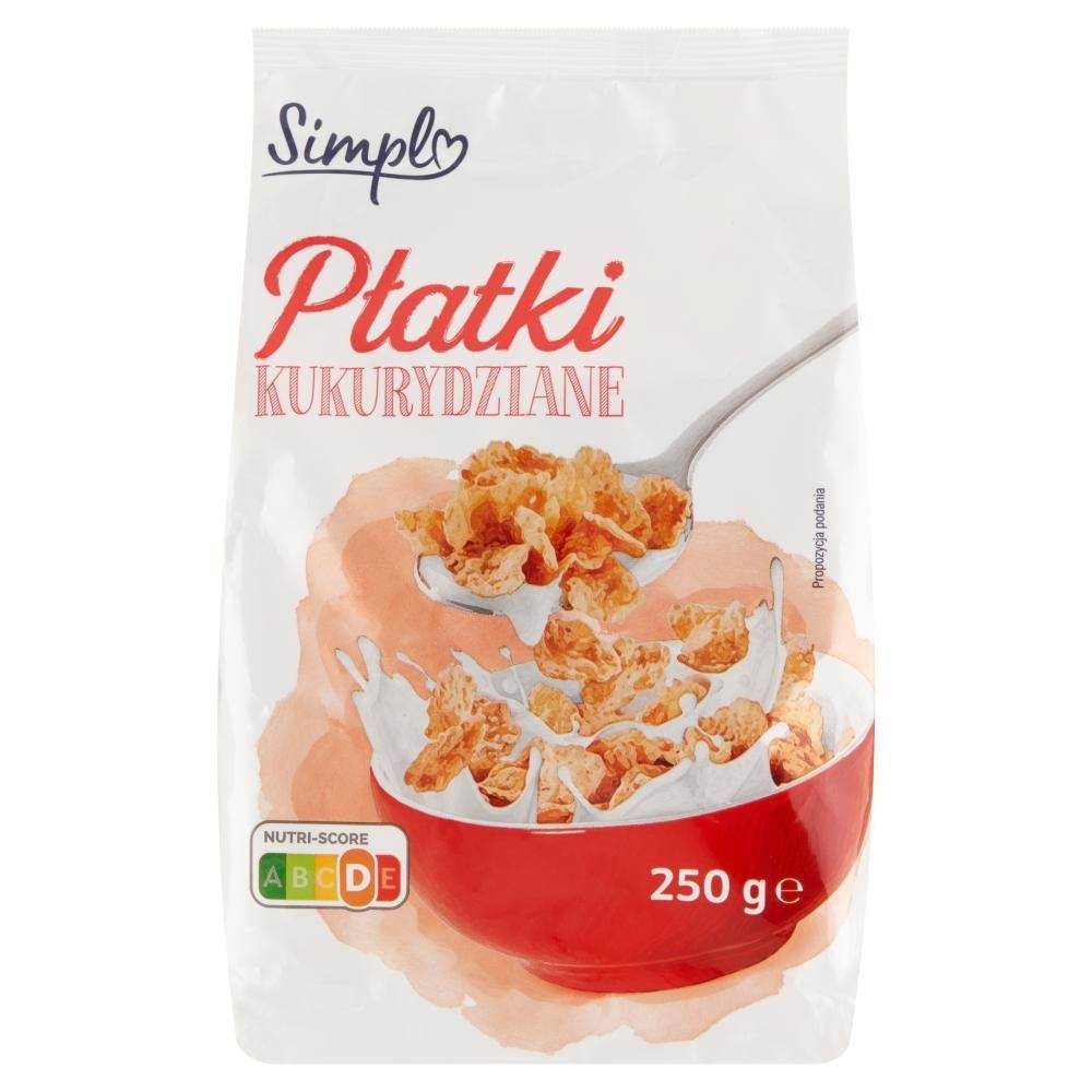 Simpl Płatki kukurydziane 250 g