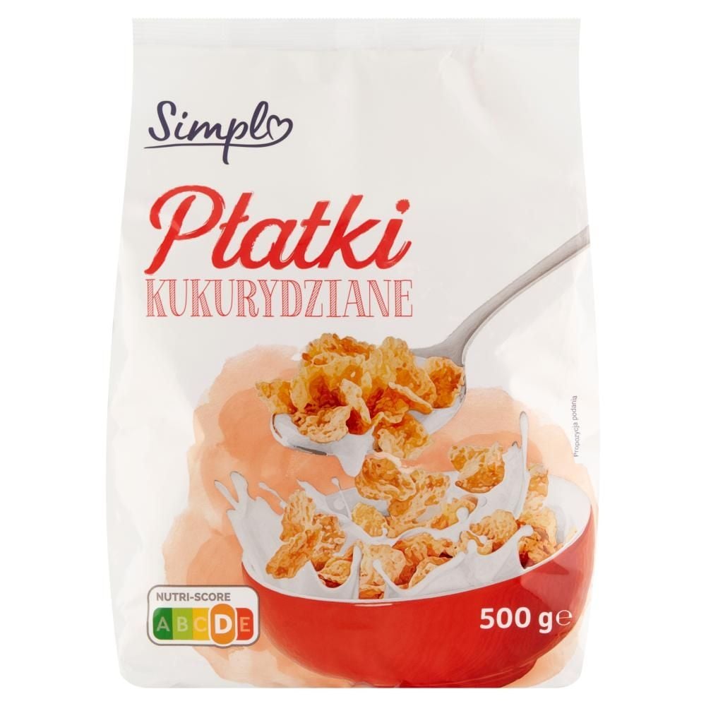 Simpl Płatki kukurydziane 500 g