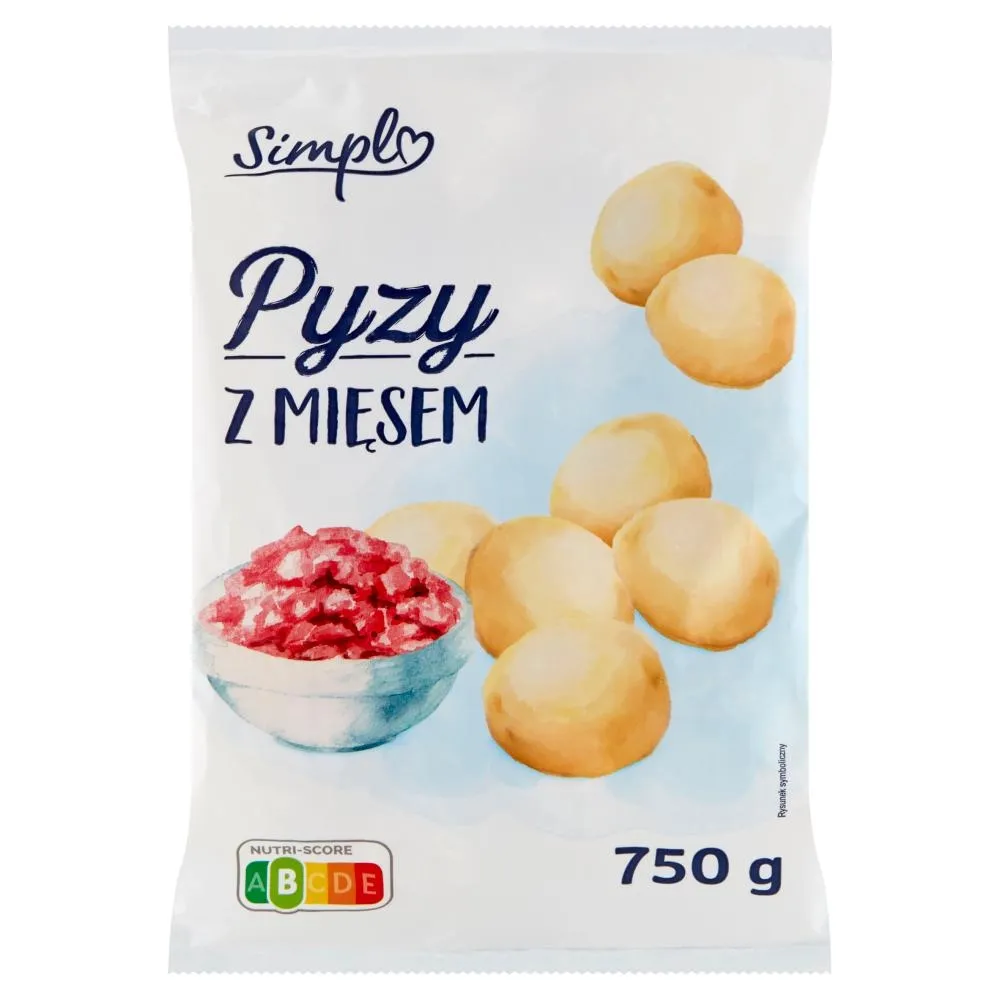 Simpl Pyzy z mięsem 750 g