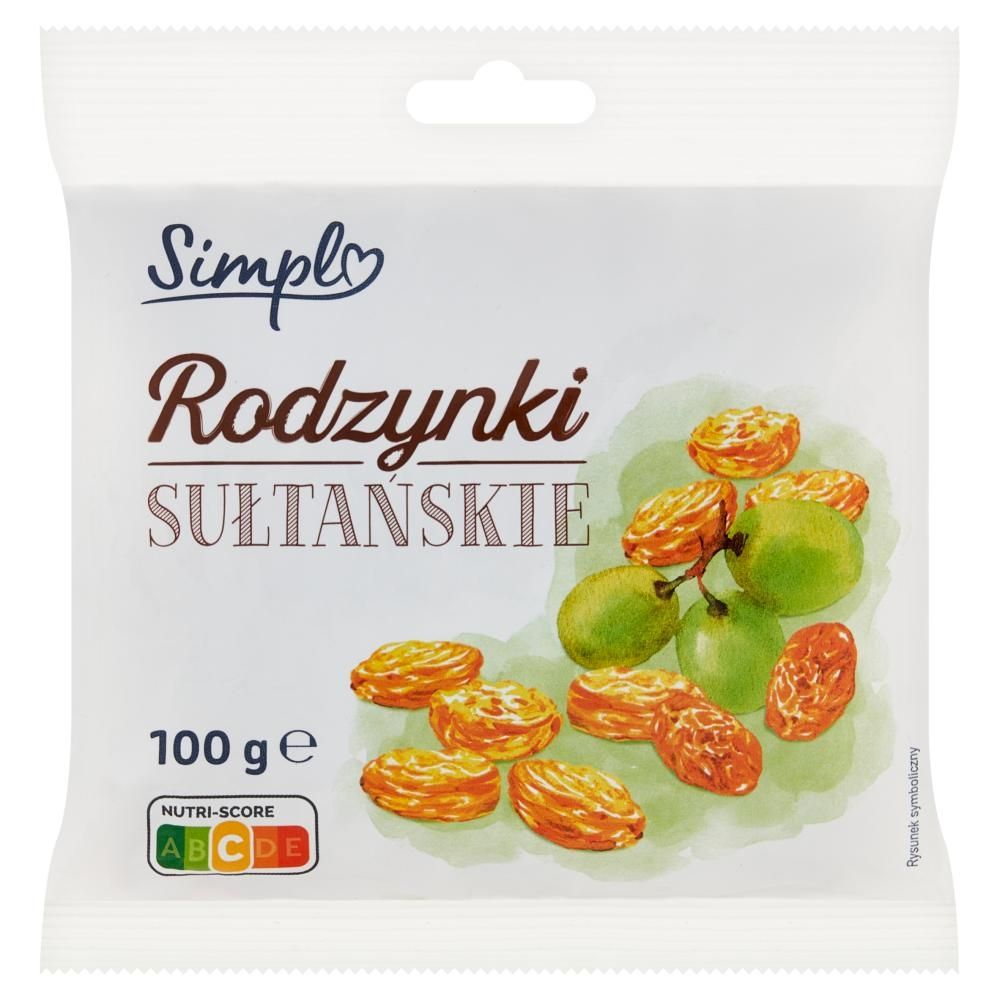 Simpl Rodzynki sułtańskie 100 g