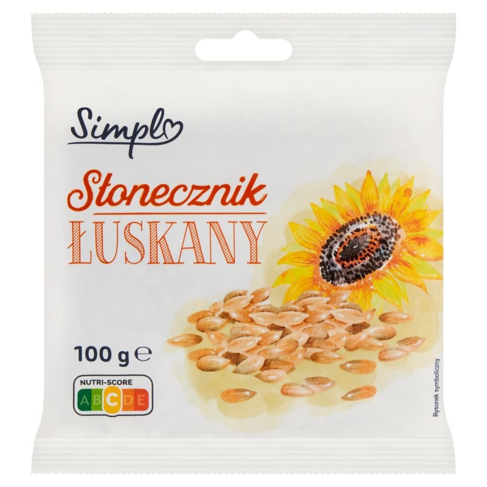 Simpl Słonecznik łuskany 100 g