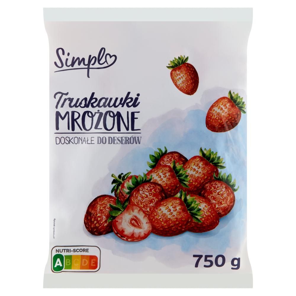 Simpl Truskawki mrożone 750 g