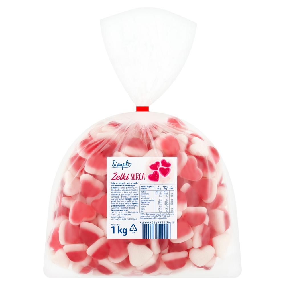 Simpl Żelki serca 1 kg