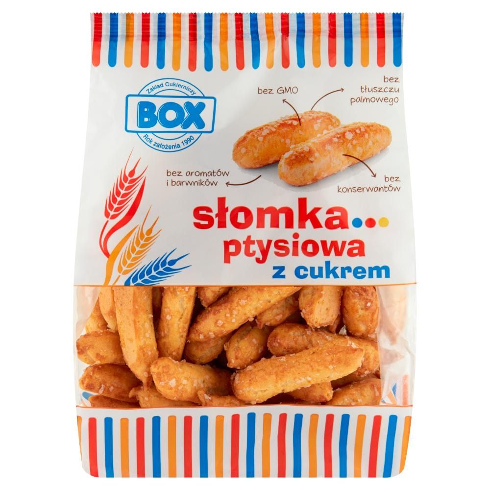 Słomka ptysiowa z cukrem 100 g