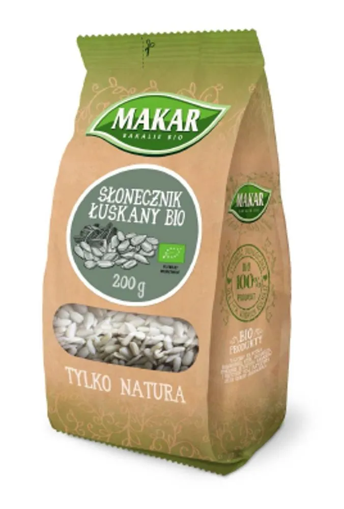 Słonecznik łuskany BIO 200 g