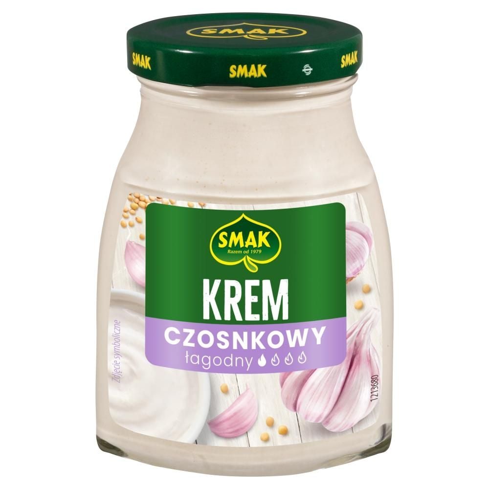 Smak Krem czosnkowy łagodny 165 g