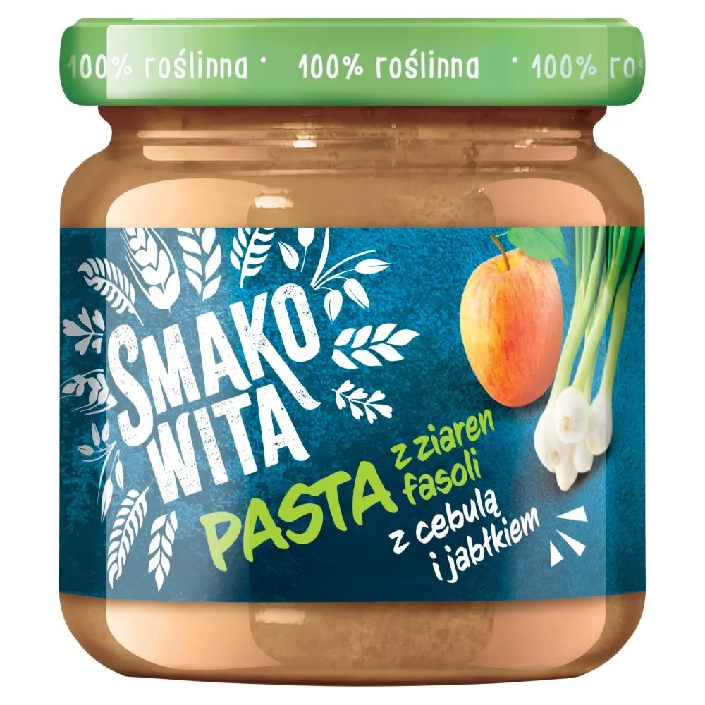 Smakowita Pasta z ziaren fasoli z cebulą i jabłkiem 180 g