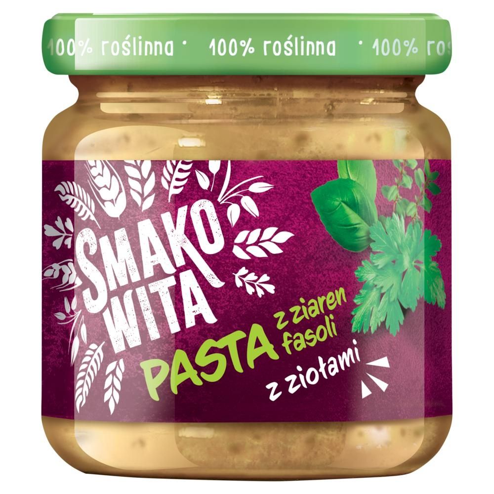 Smakowita Pasta z ziaren fasoli z ziołami 180 g