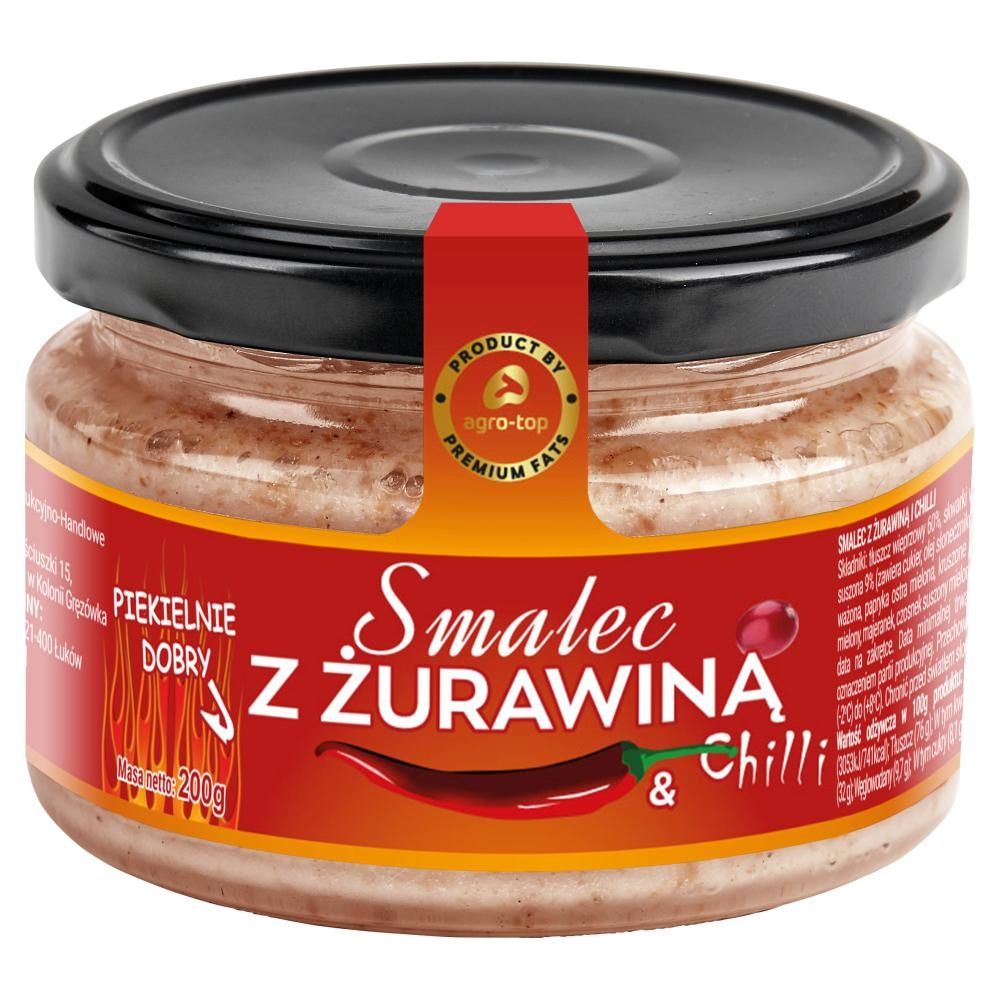 Smalec z żurawiną & chilli 200 g