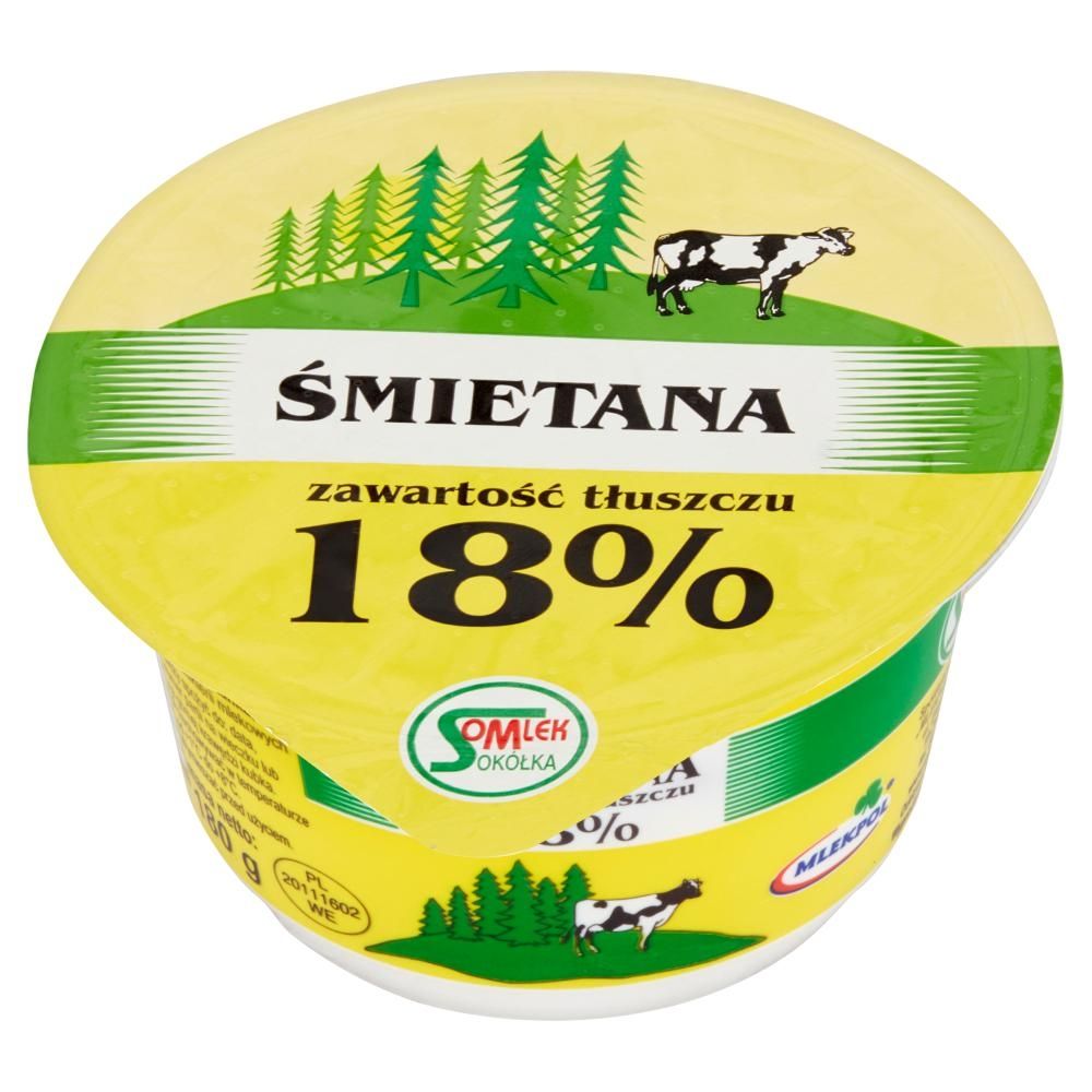 Śmietana 18% 180 g