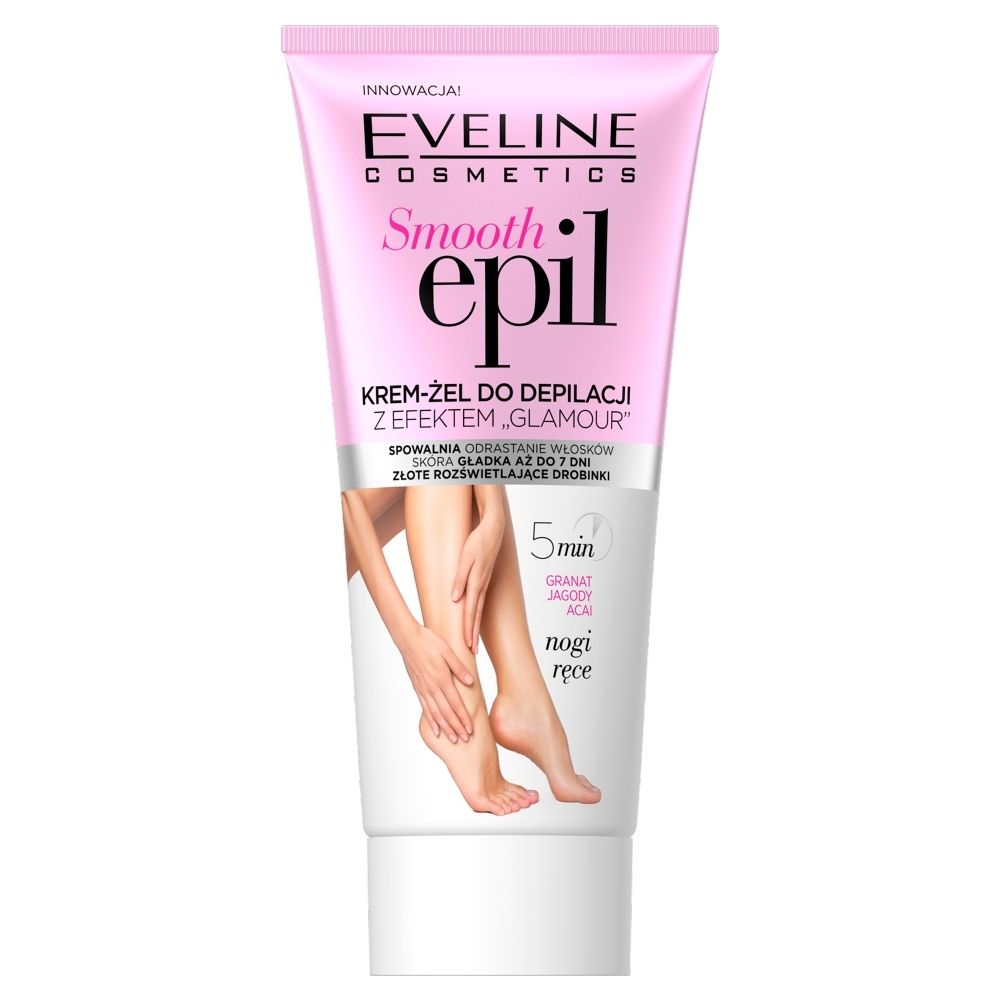 Eveline Cosmetics Smooth Epil Krem-żel do depilacji z efektem glamour