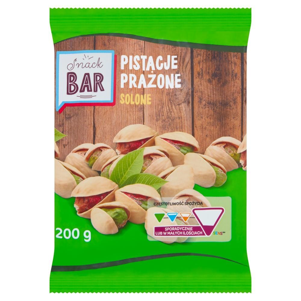 Snack Bar Pistacje prażone solone 200 g