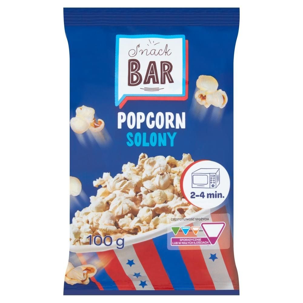 Snack Bar Popcorn solony 100 g