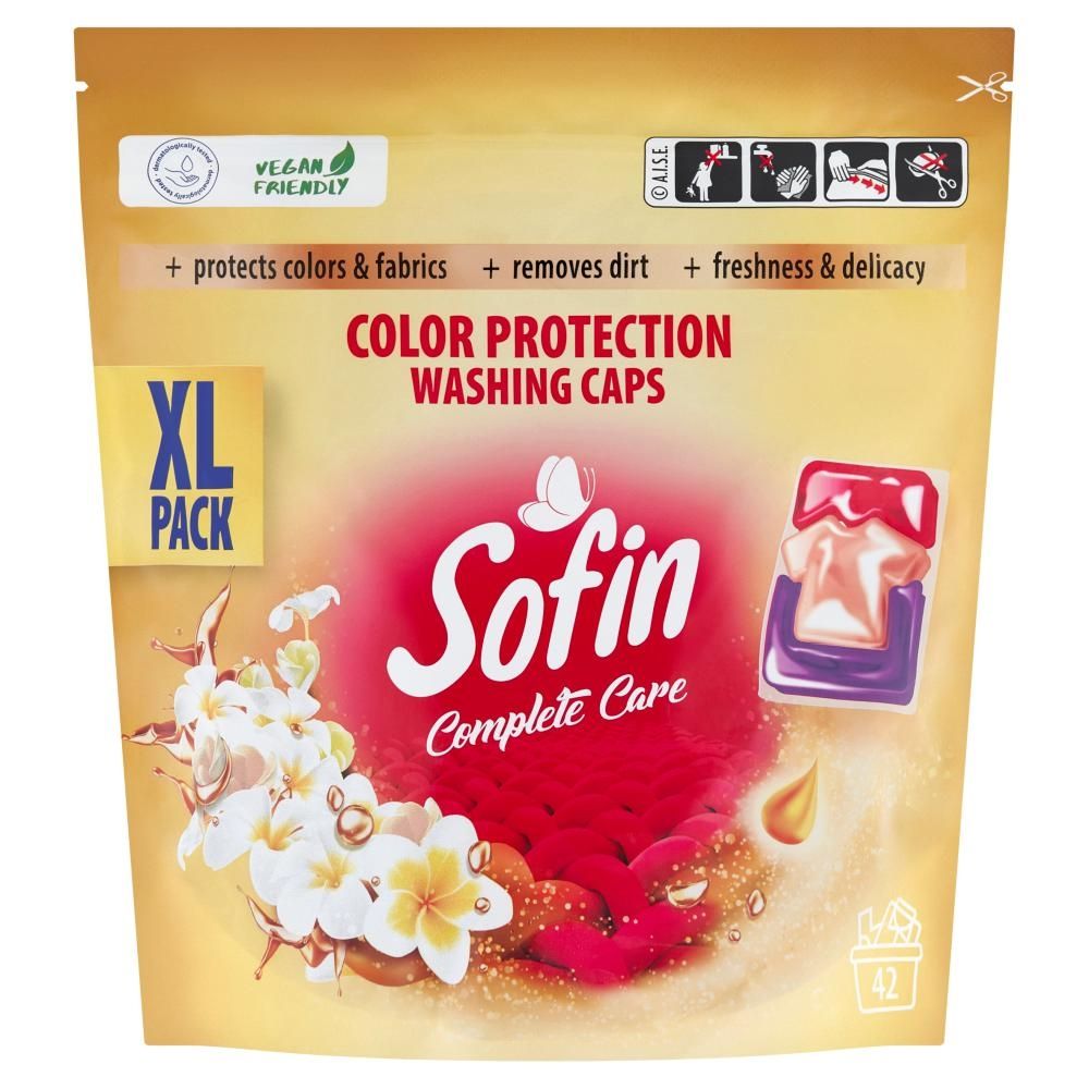 Sofin XL Complete Care Color Protection Kapsułki do prania 1008 g (42 x 24 g)